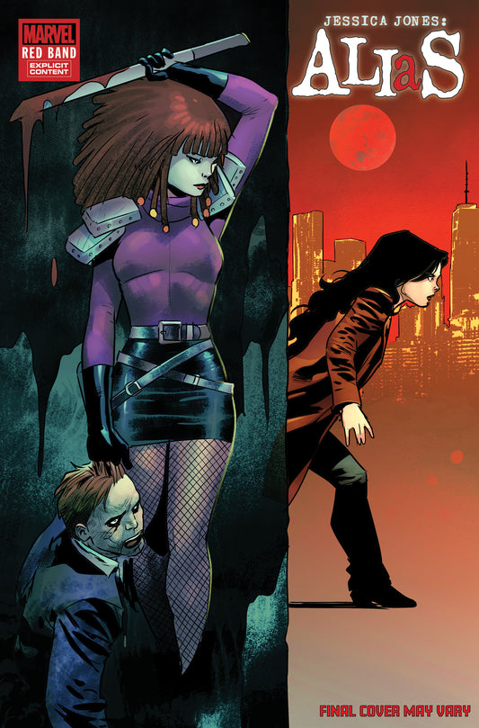 Alias: Red Band #2 1:25 Jan Bazaldua Variant [Polybagged] (NM)