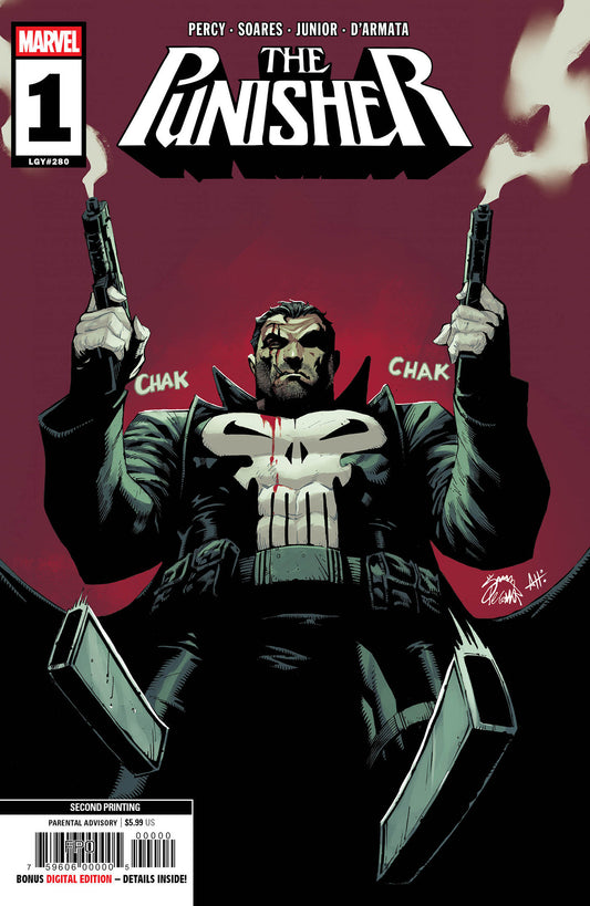 Punisher #1 Ryan Stegman 2nd Printing Variant (NM)