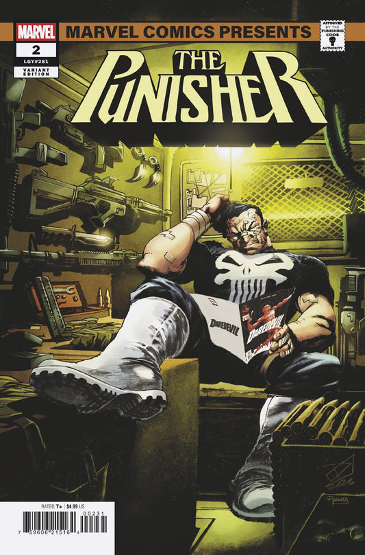 Punisher #2 Devmalya Praminik Marvel Comics Presents Variant (NM)
