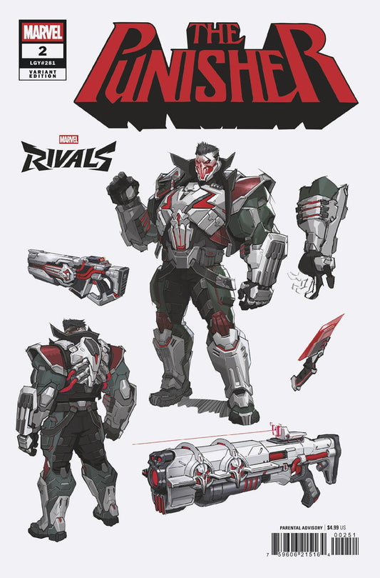 Punisher #2 Netease Games Marvel Rivals Variant (NM)
