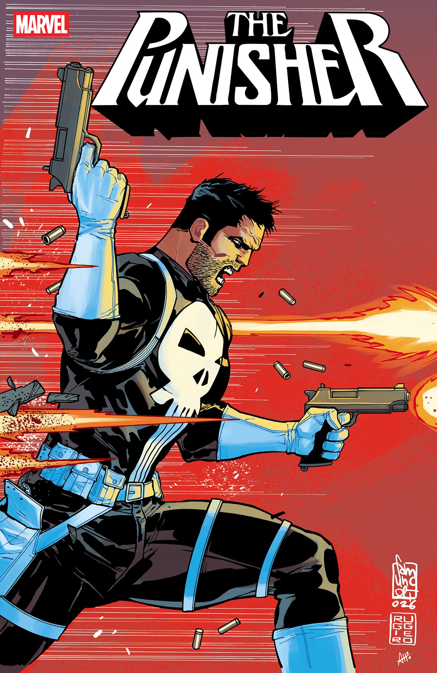 Punisher #6 Giuseppe Camuncoli 2 Part Connecting Variant (NM)