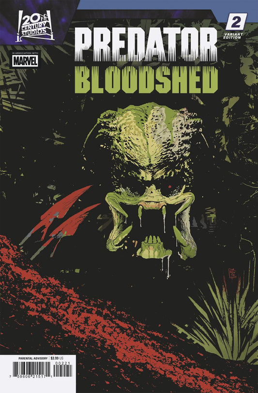 Predator: Bloodshed #2 Andrea Sorrentino Variant (NM)