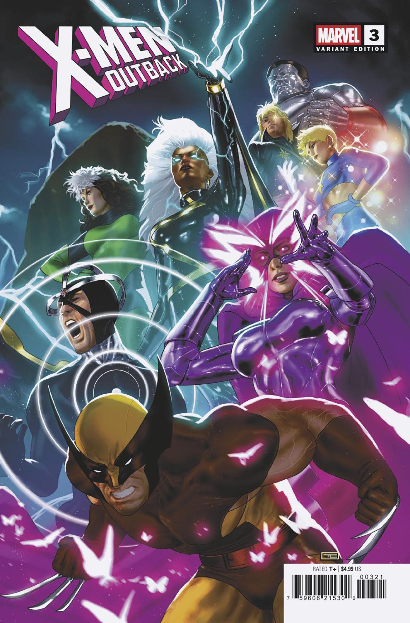 X-Men: Outback #3 Taurin Clarke Variant (NM)