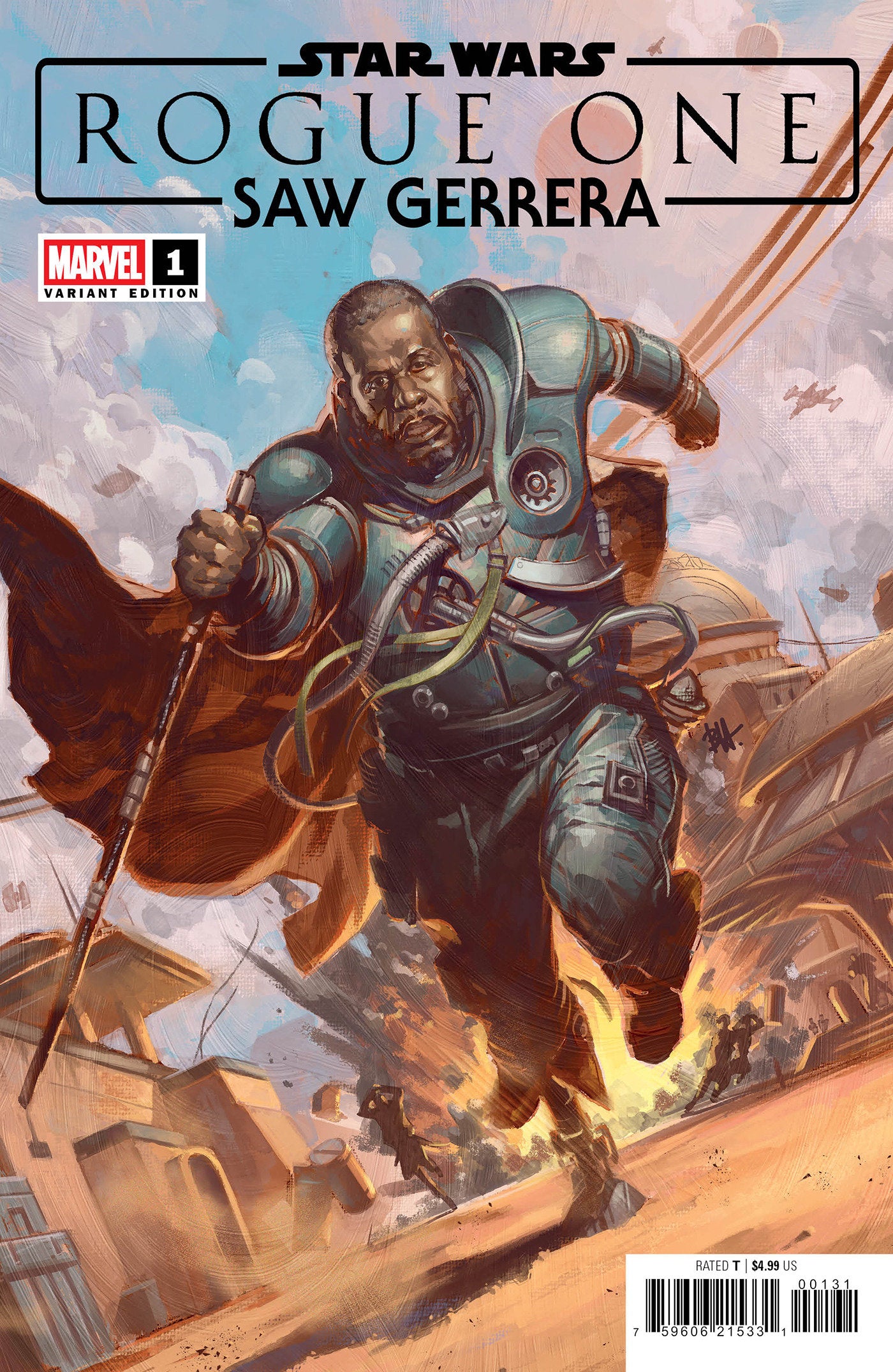Star Wars: Rogue One   Saw Gerrera #1 Ben Harvey Variant (NM)