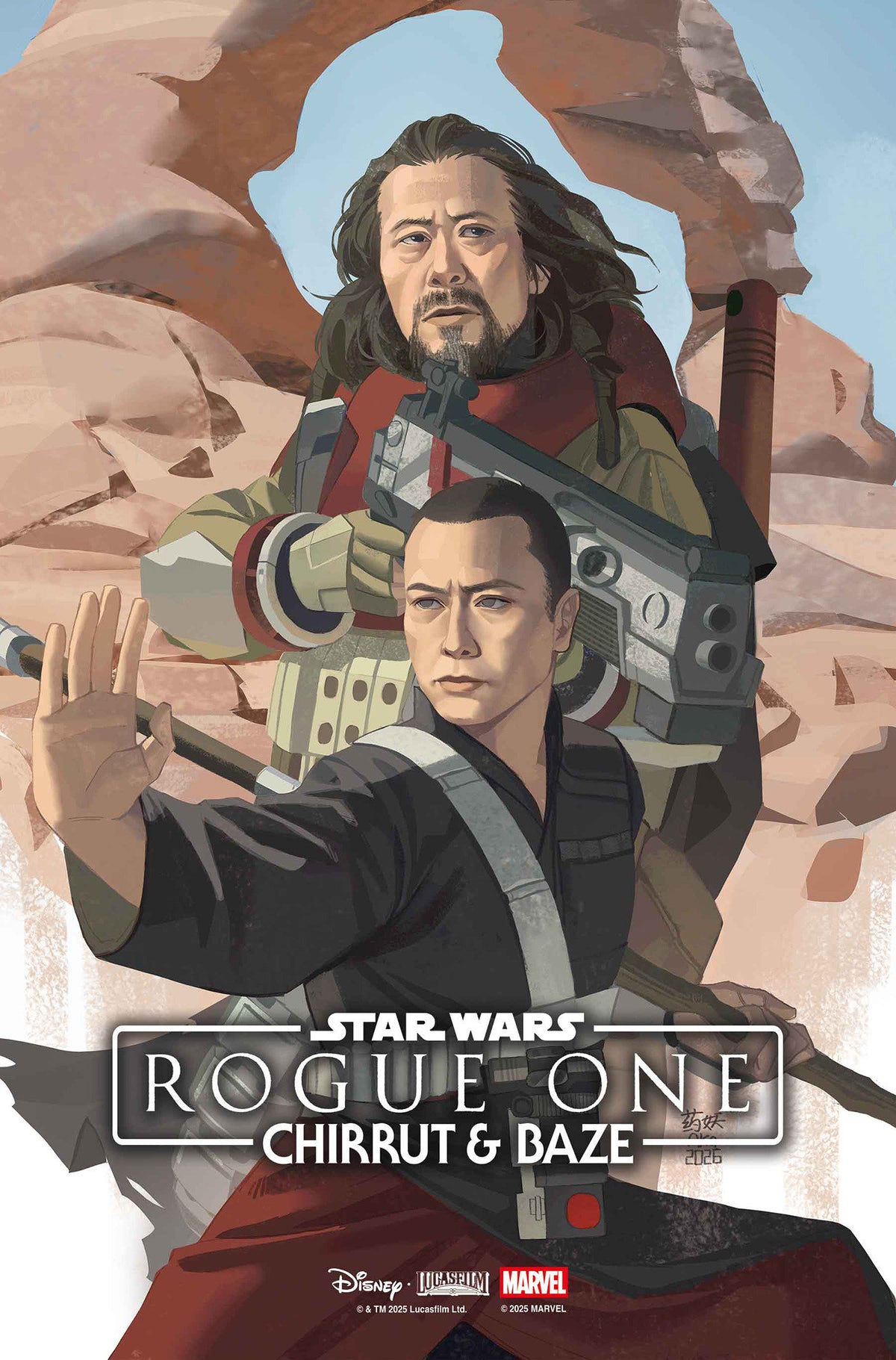 Star Wars: Rogue One   Chirrut & Baze #1 Aka Variant (NM)