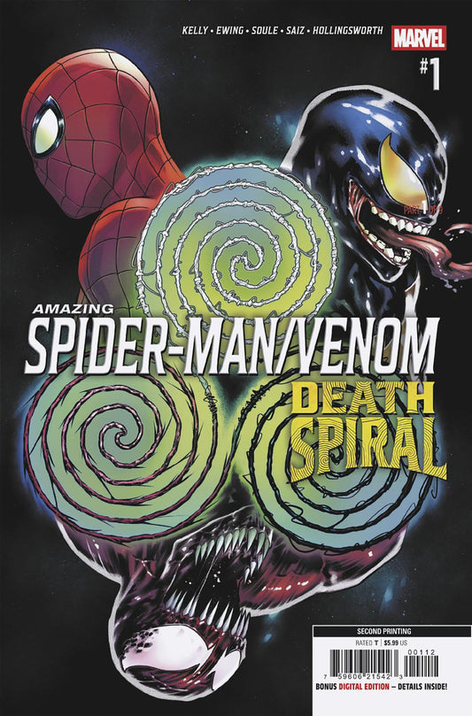 Amazing Spider-Man/Venom: Death Spiral #1 Cafu 2nd Printing Variant [Ds] (NM)