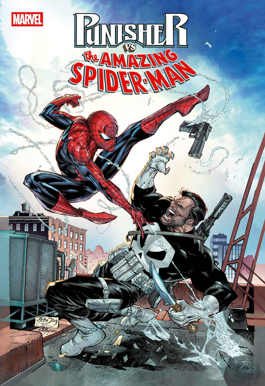 Punisher vs. Spider-Man #1 1:25 Netho Diaz Variant (NM)