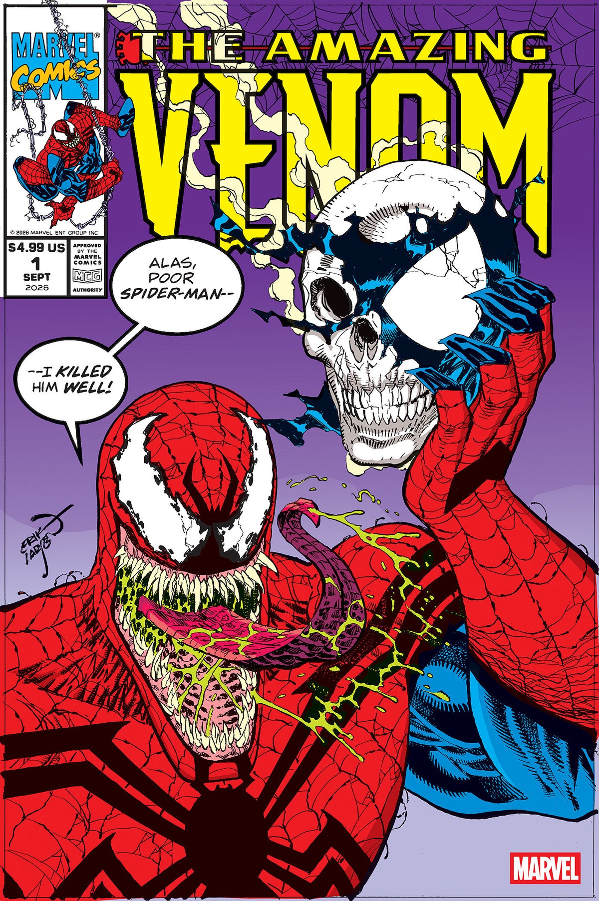 The Amazing Venom #1 Erik Larsen Homage Variant (NM)