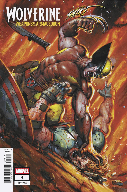 Wolverine: Weapons Of Armageddon #4 Davide Paratore Variant (NM)