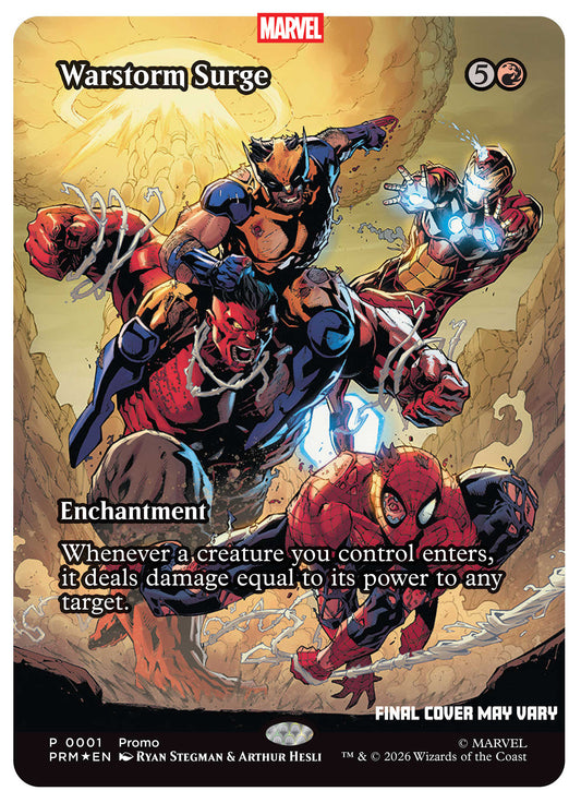 Avengers: Armageddon #1 Ryan Stegman Magic: The Gathering Variant (NM)