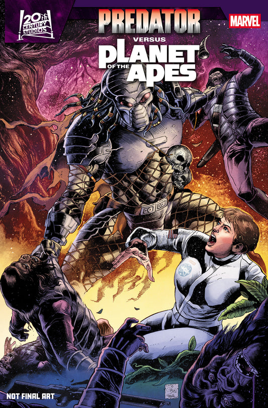 Predator vs. The Planet Of The Apes #1 1:25 Carlos Magno Variant (NM)