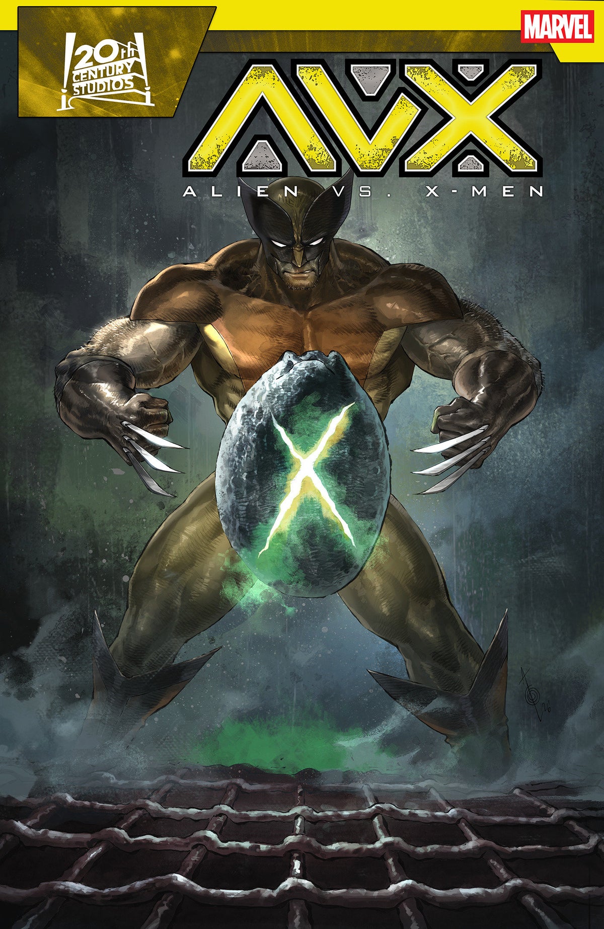Alien vs. X-Men #1 Alan Quah Poster Homage Variant (NM)