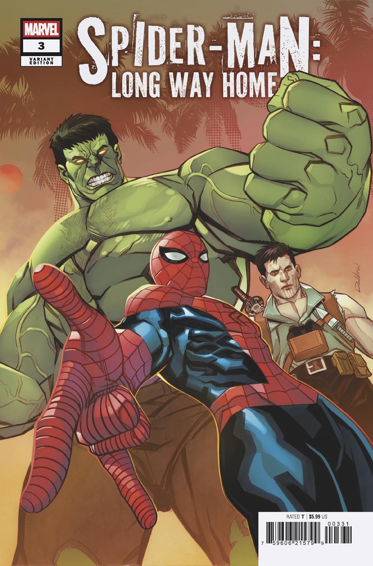 Spider-Man: Long Way Home #3 David Messina Variant (NM)