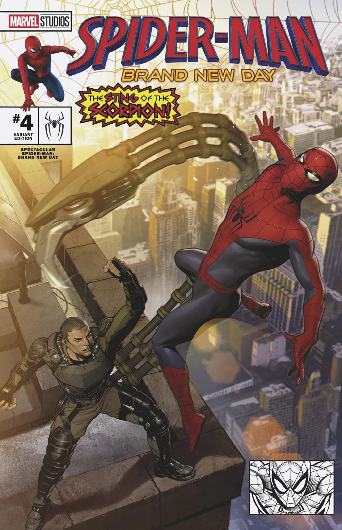 Spectacular Spider-Man: Brand New Day #4 Jorge Molina Spider-Man: Brand New Day Marvel Studios Variant (NM)