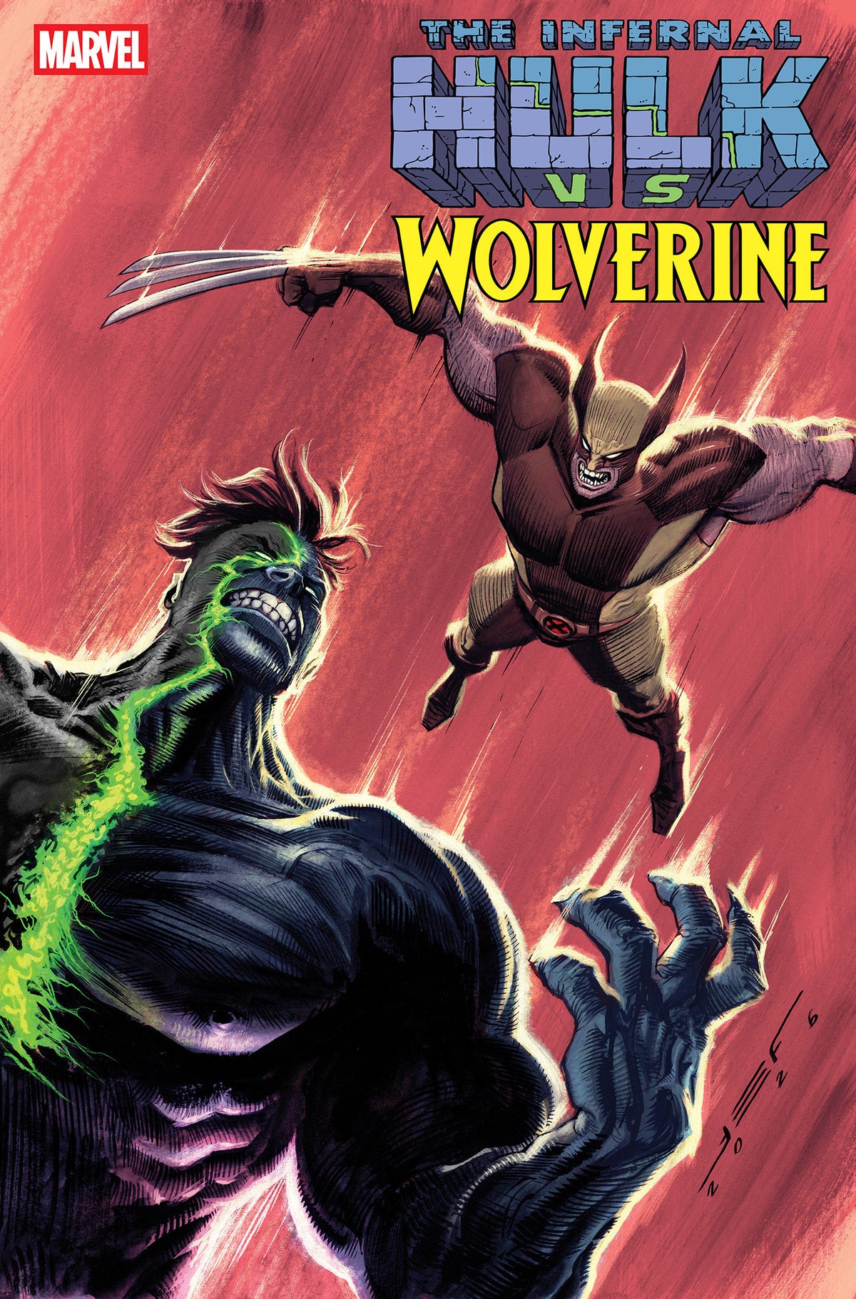 Infernal Hulk vs. Wolverine #1 Juan Ferreyra Variant (NM)