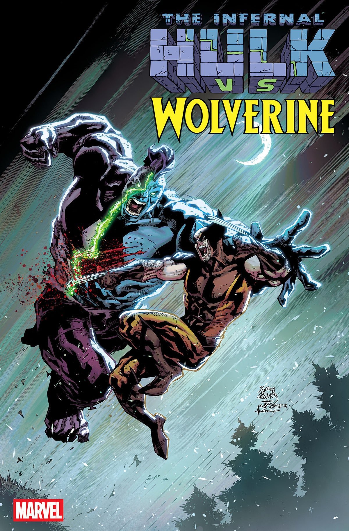 Infernal Hulk vs. Wolverine #1 Ryan Stegman Variant (NM)