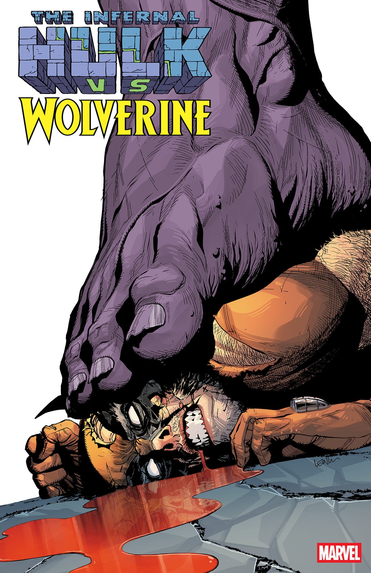 Infernal Hulk vs. Wolverine #1 Leinil Yu Variant (NM)