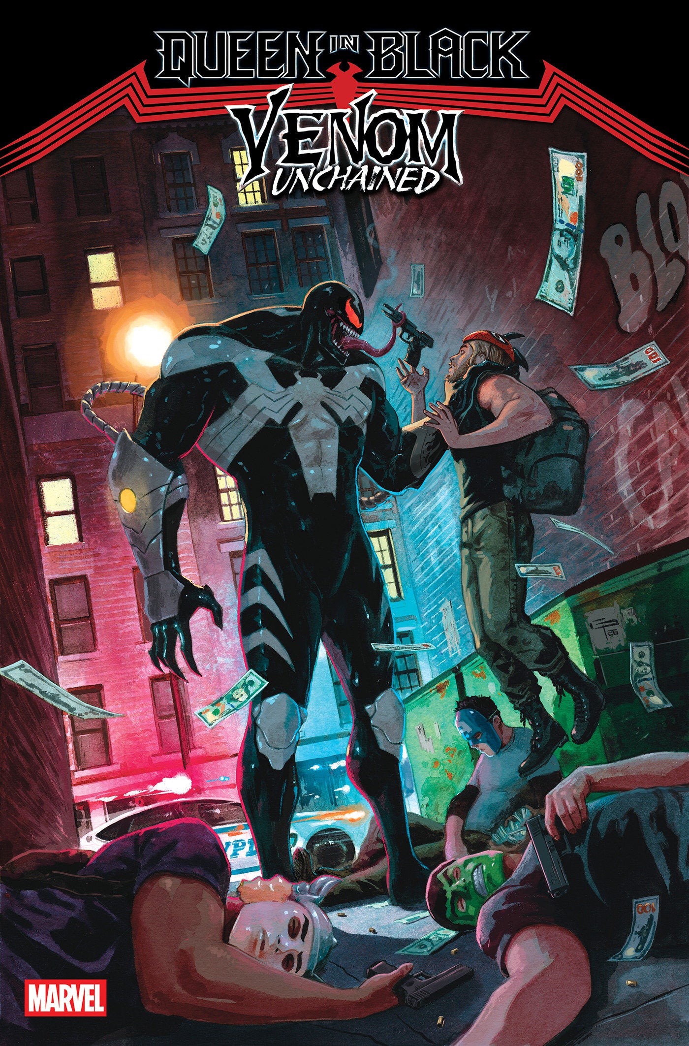 Queen In Black: Venom Unchained #2 German Peralta Variant [Qib] (NM)