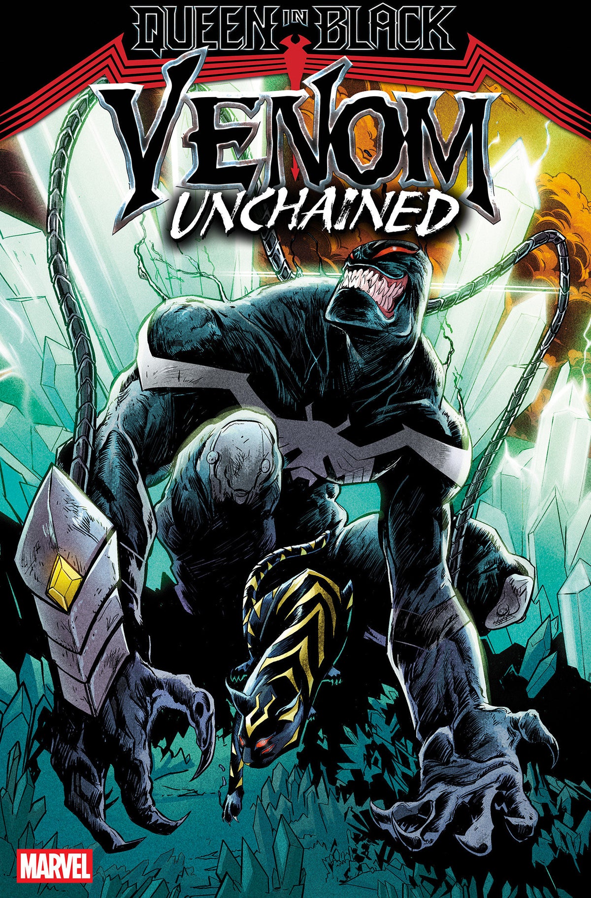 Queen In Black: Venom Unchained #3 Adam Pollina Variant [Qib] (NM)