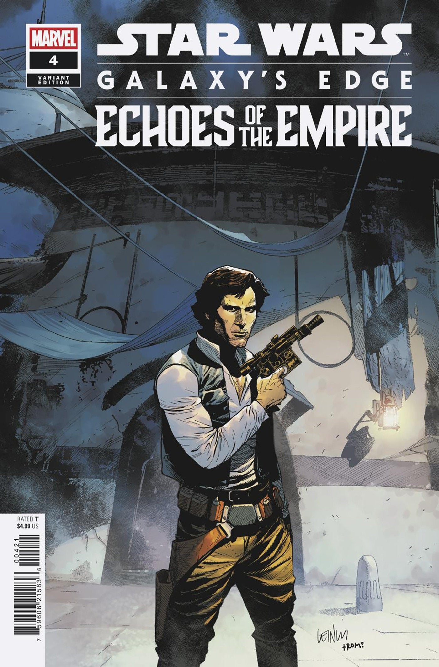 Star Wars: Galaxy's Edge   Echoes Of The Empire #4 Leinil Yu Han Solo Variant (NM)