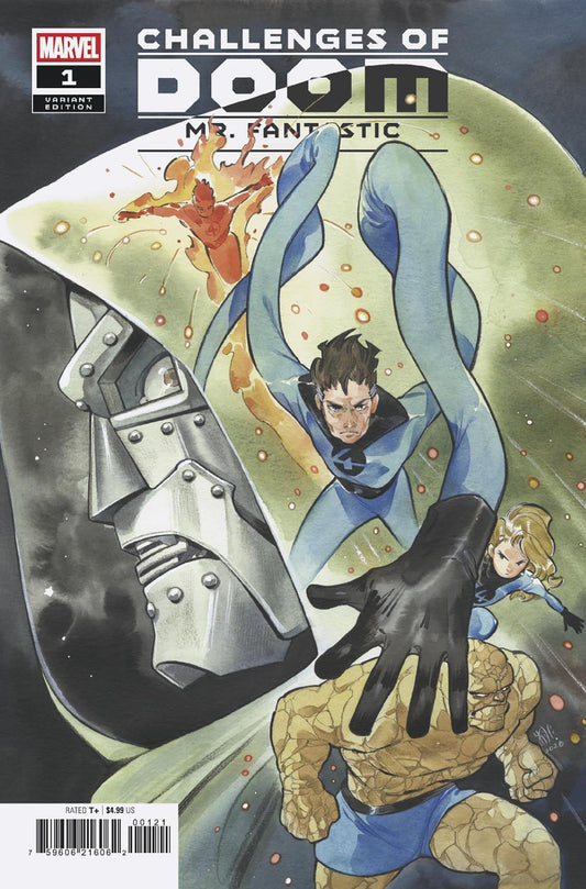 Challenges Of Doom: Mr. Fantastic #1 Peach Momoko Variant (NM)