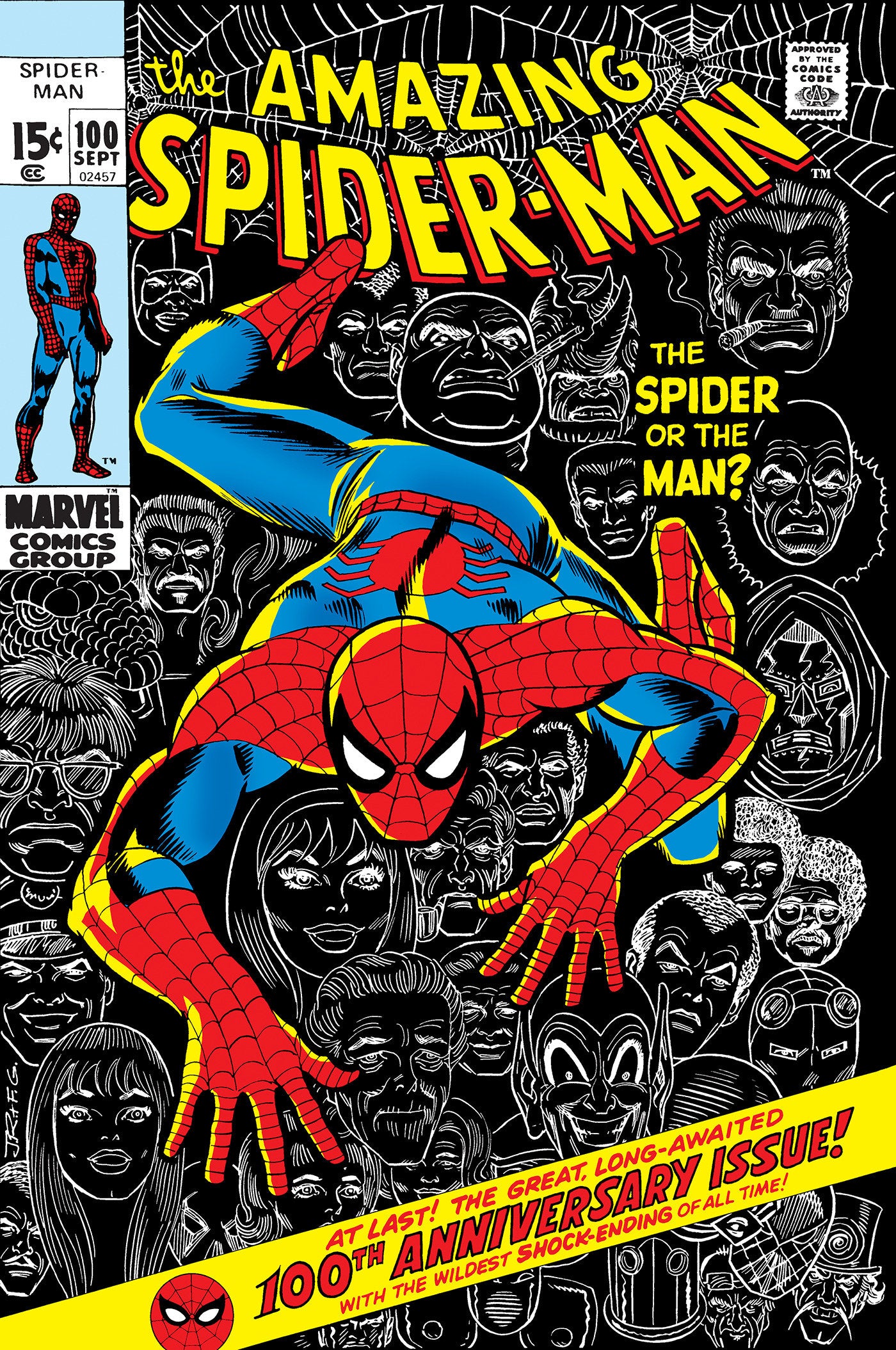 Amazing Spider-Man #100 Facsimile Edition Foil Variant (NM)