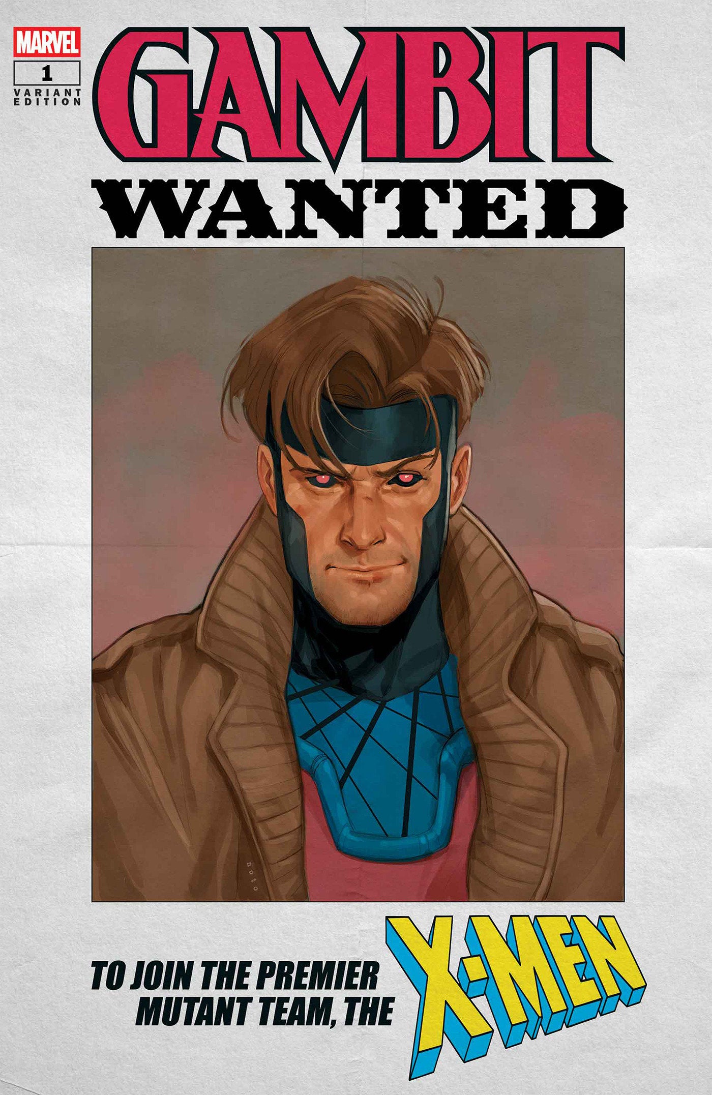 Gambit: Wanted #1 Phil Noto Wanted Variant A (NM)