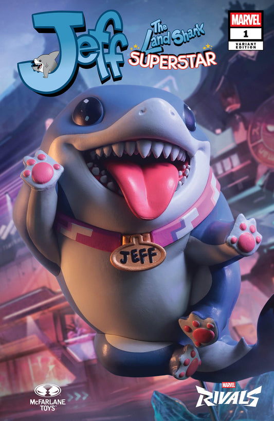 Jeff The Land Shark: Superstar #1 McFarlane Toys Marvel Rivals Variant (NM)