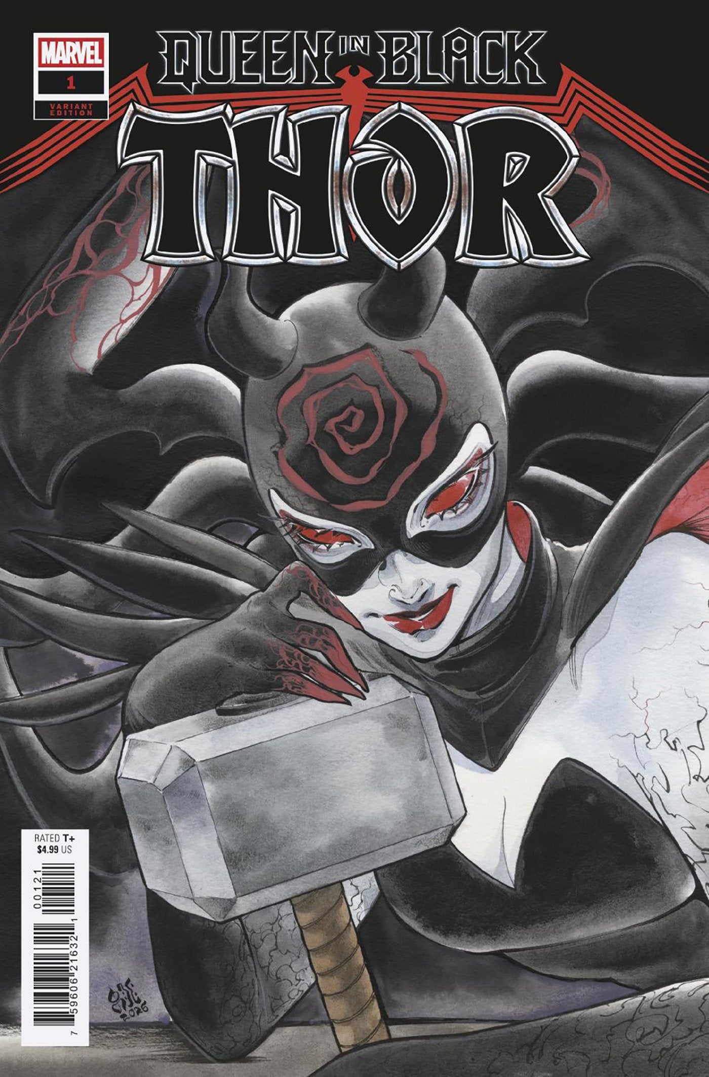 Queen In Black: Thor #1 Peach Momoko Variant [Qib] (NM)