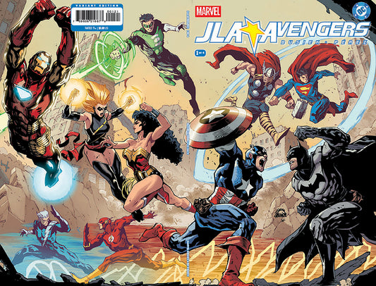 JLA/Avengers #1 Facsimile Edition Ryan Stegman Wraparound Variant (NM)