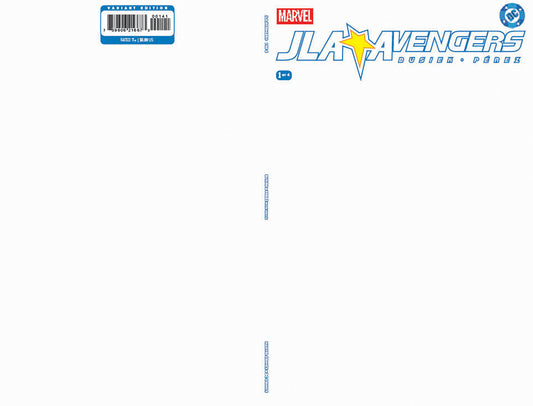 JLA/Avengers #1 Facsimile Edition Blank Cover Variant (NM)