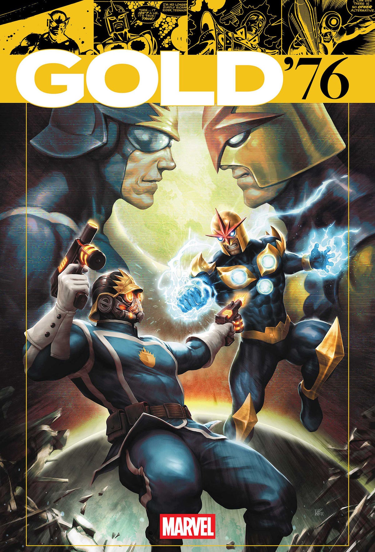 Marvel Gold '76 #1 Kendrick Lim Variant (NM)