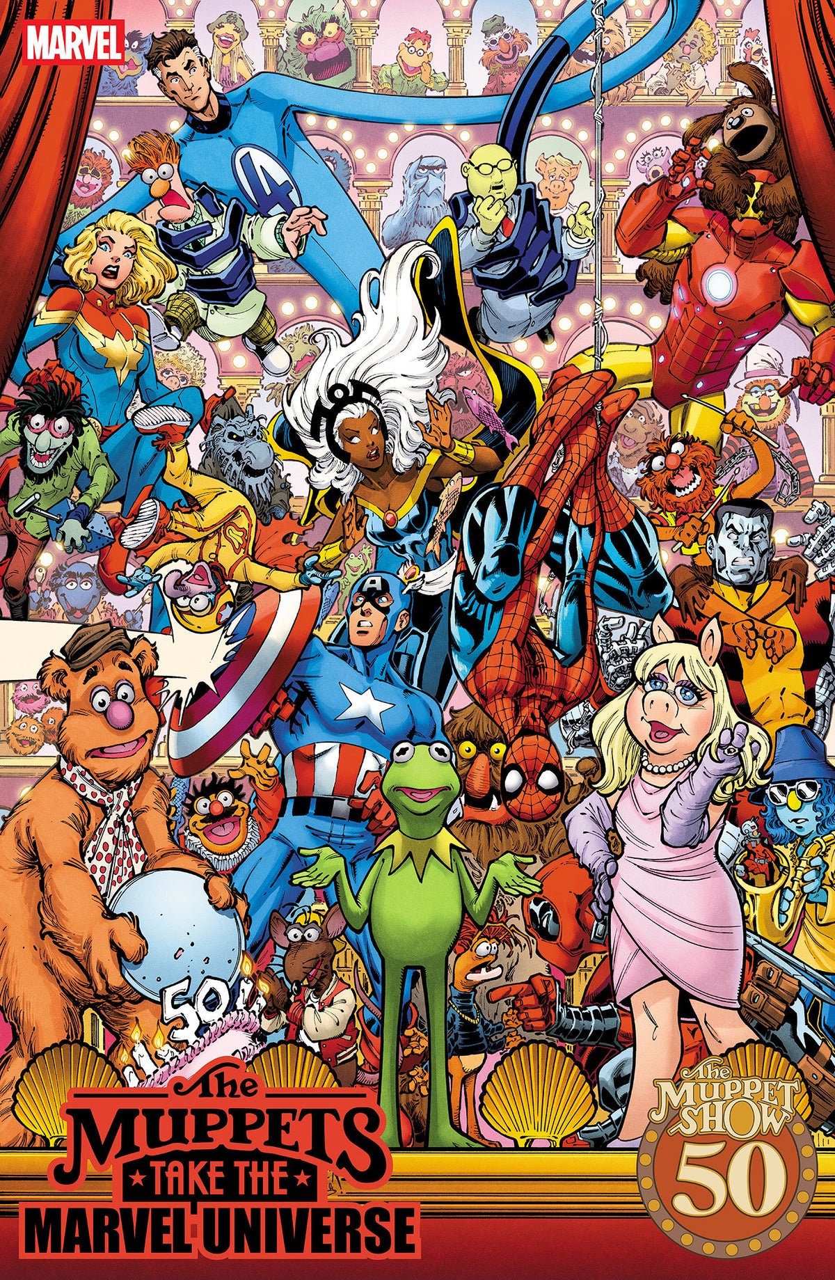 Muppets Take The Marvel Universe #1 Todd Nauck Muppet Show Homage Variant (NM)