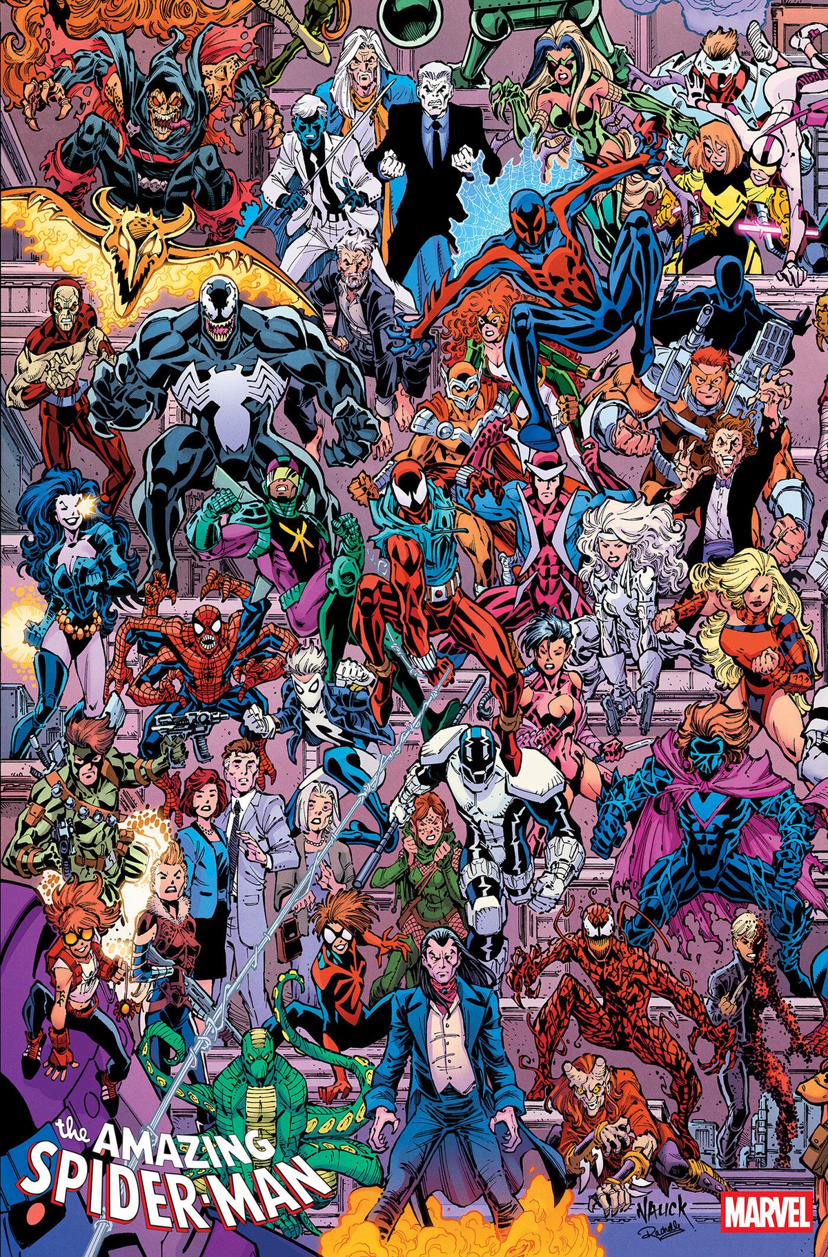 Amazing Spider-Man #1002 Todd Nauck 4 Part Connecting Legacy Variant (NM)
