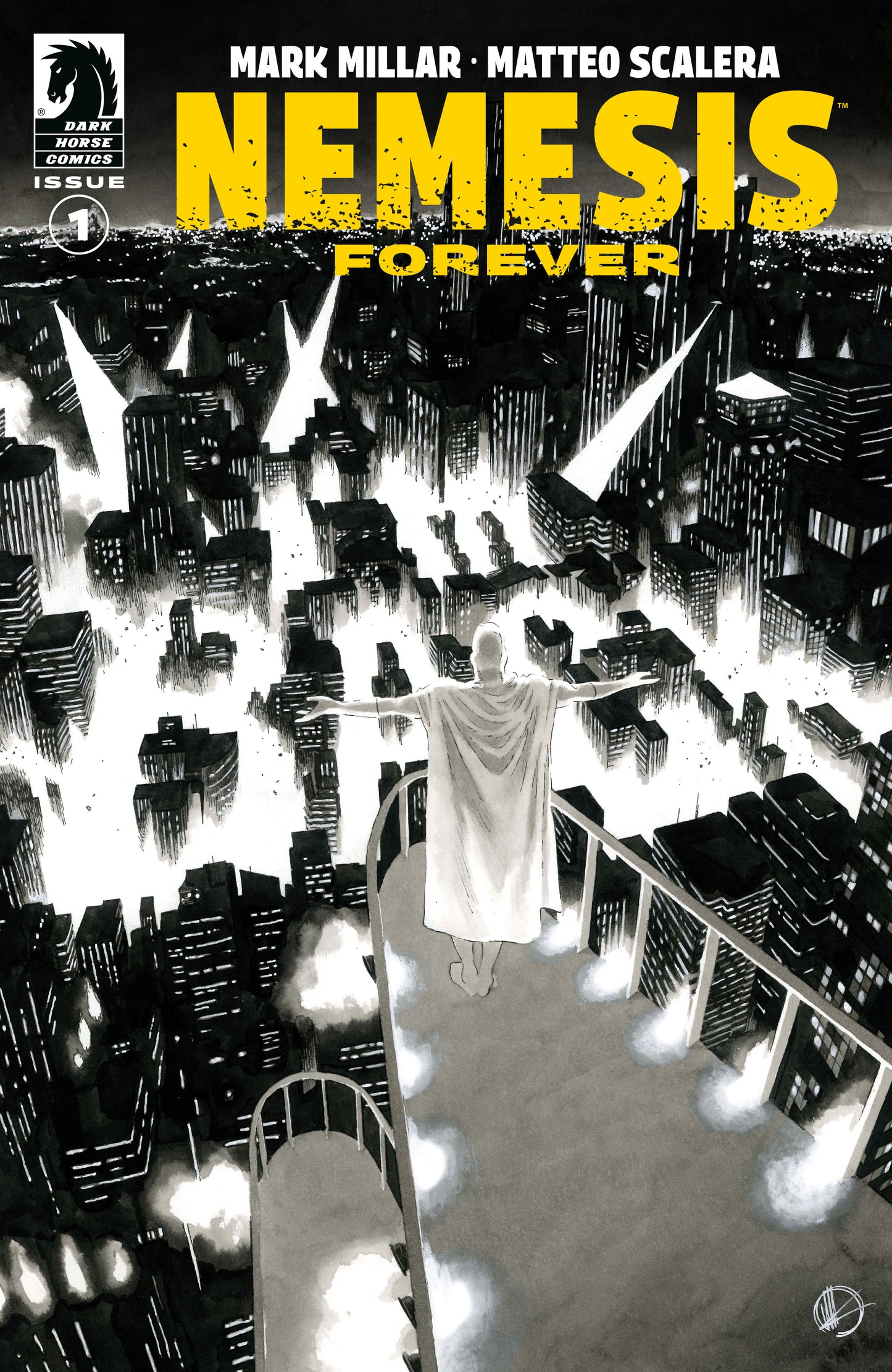 Nemesis Forever #1 (Cover B) (Black & White) (Matteo Scalera) (NM)