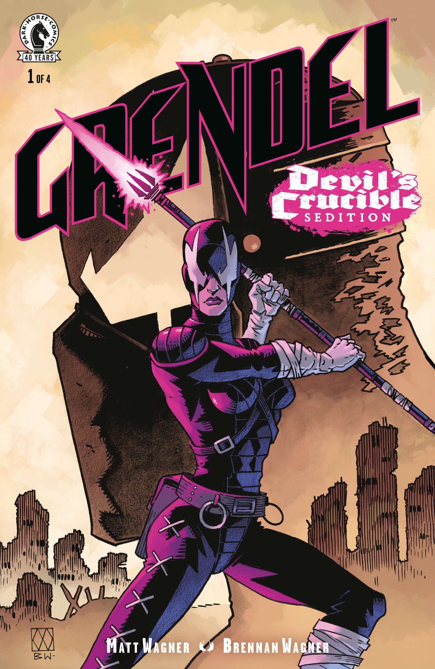 Grendel: Devil's Crucible  Sedition #1 (Cover A) (Matt Wagner) (NM)