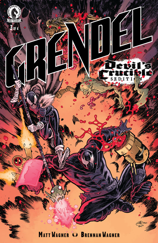 Grendel: Devil's Crucible  Sedition #3 (Cover B) (Mark Laszlo) (NM)