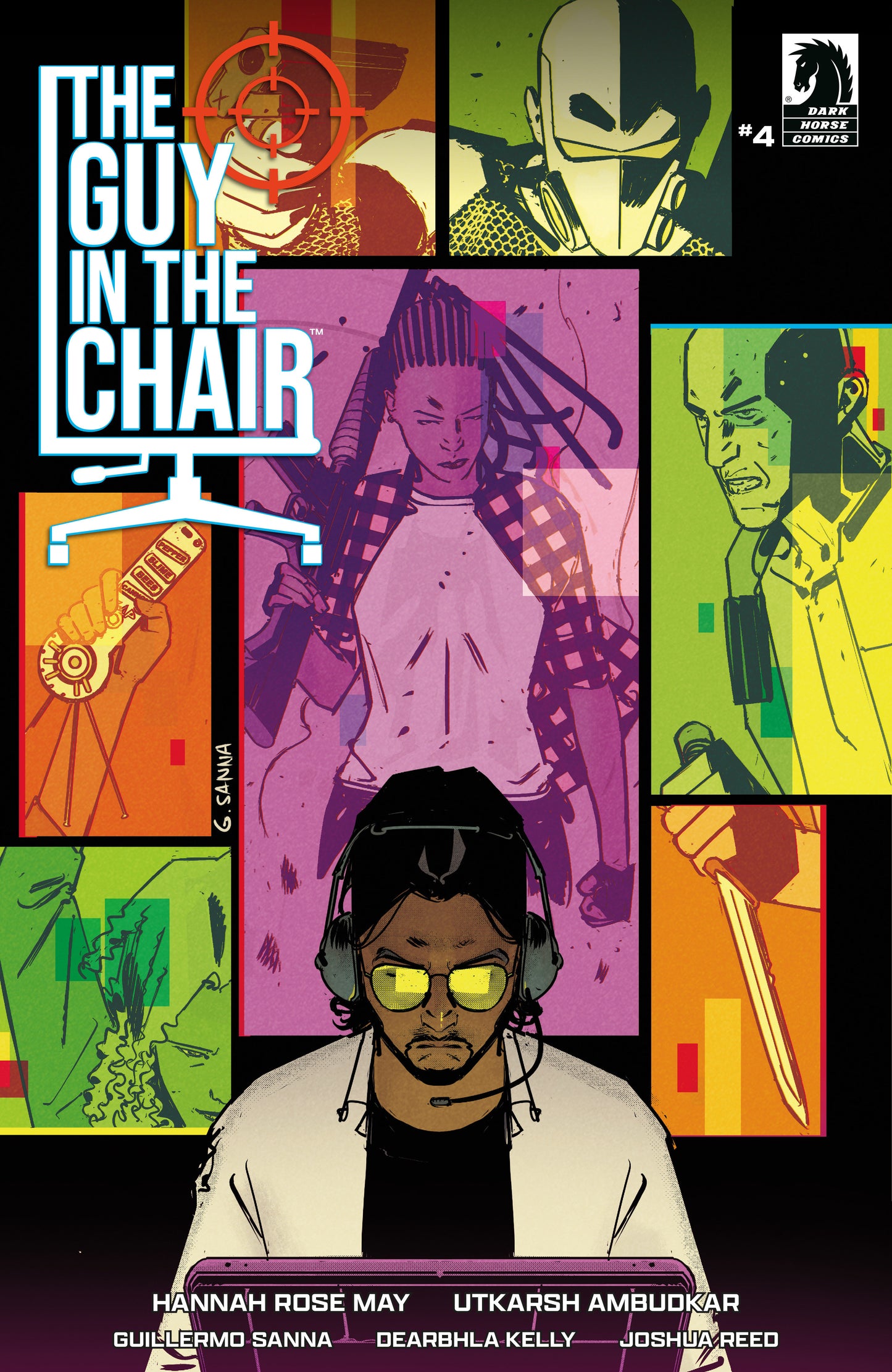 The Guy In The Chair #4 (Cover A) (Guillermo Sanna) (NM)