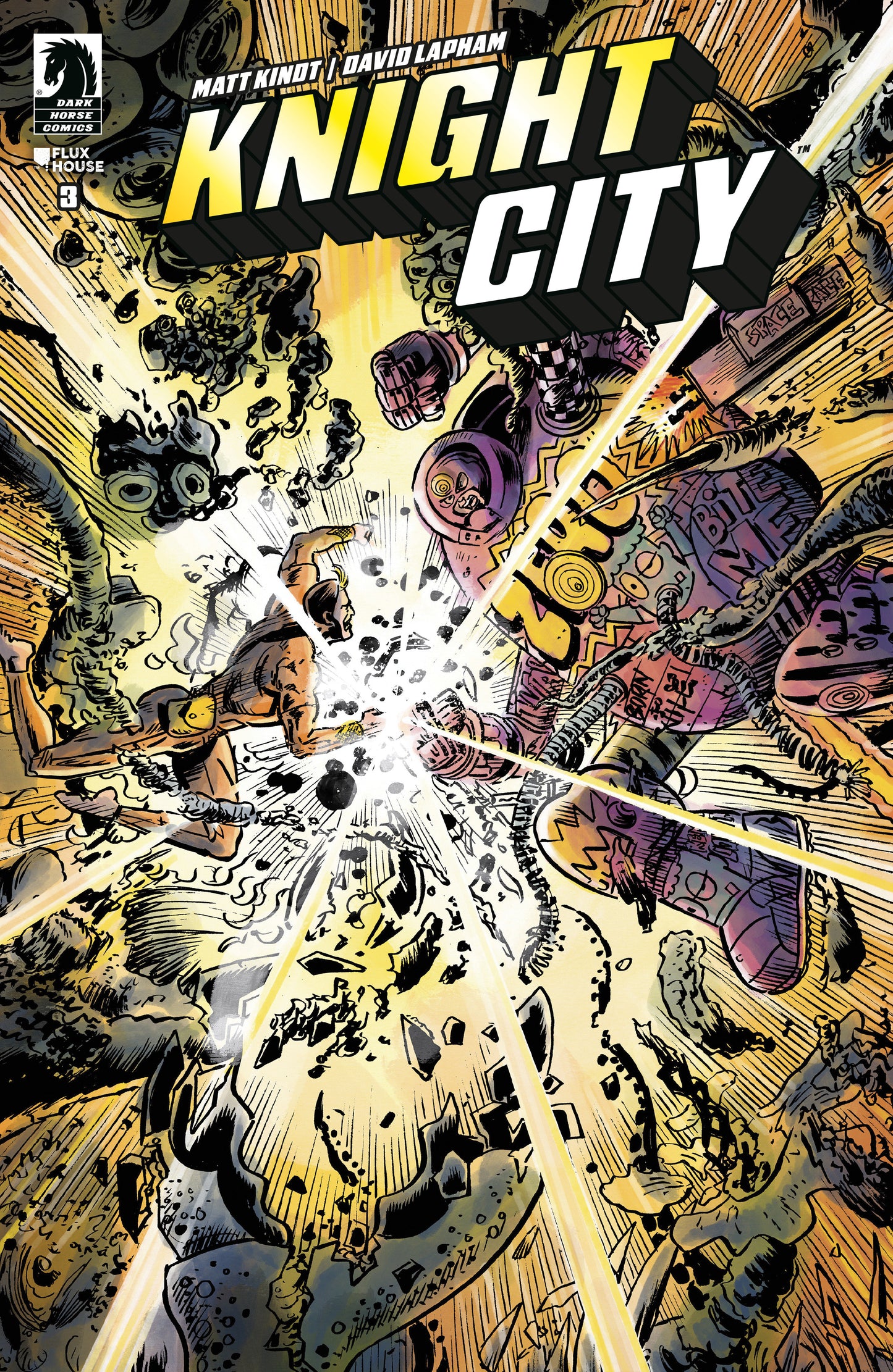 Knight City #3 (Cover A) (David Lapham) (NM)