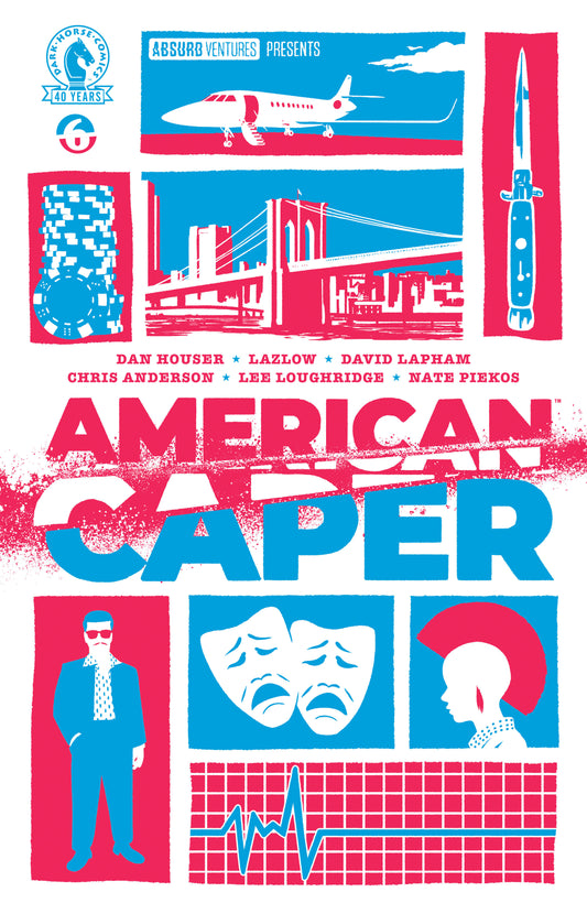 American Caper #6 (Cover A) (Tyler Boss) (NM)