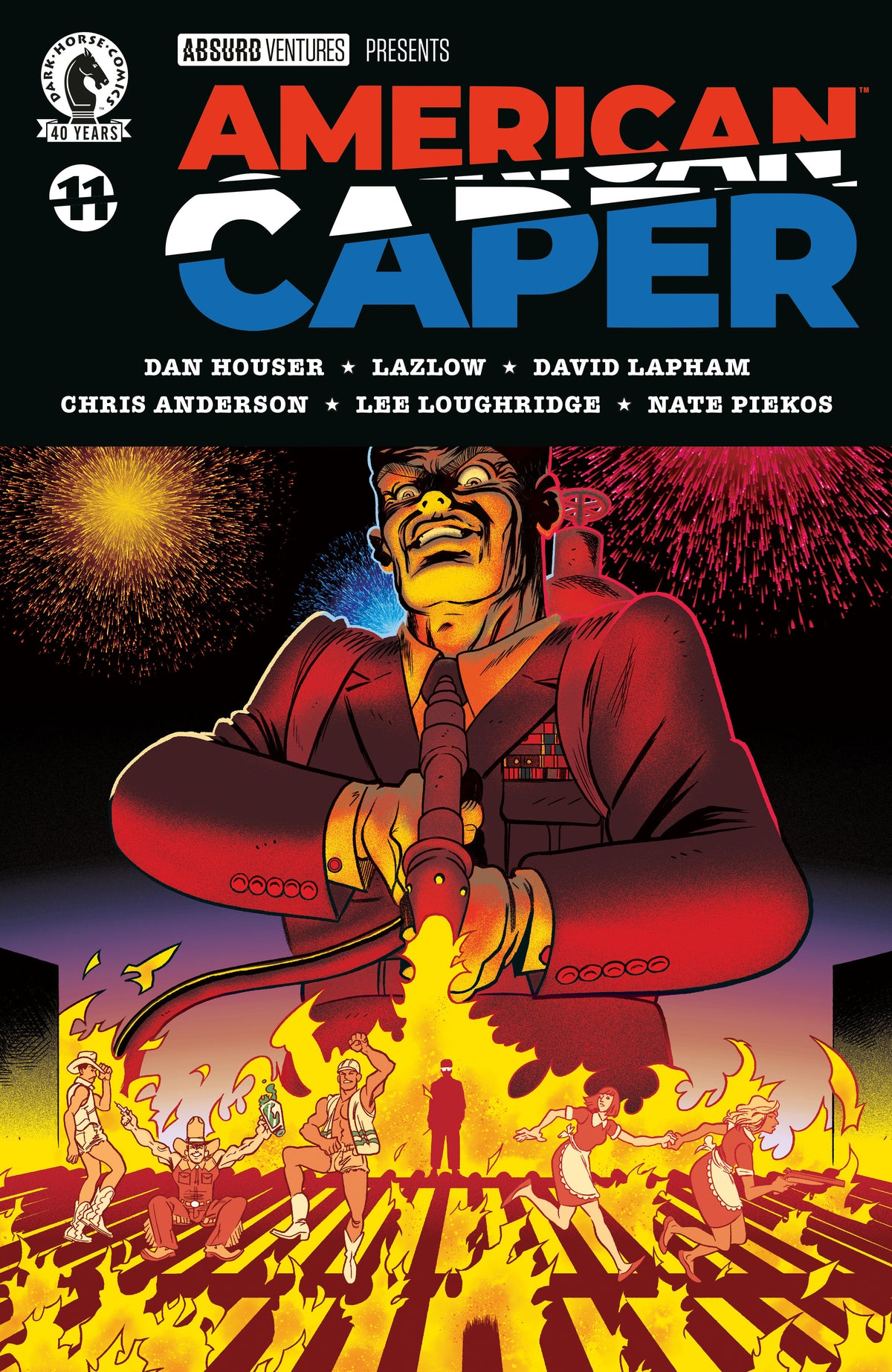 American Caper #11 (Cover A) (Tyler Boss) (NM)