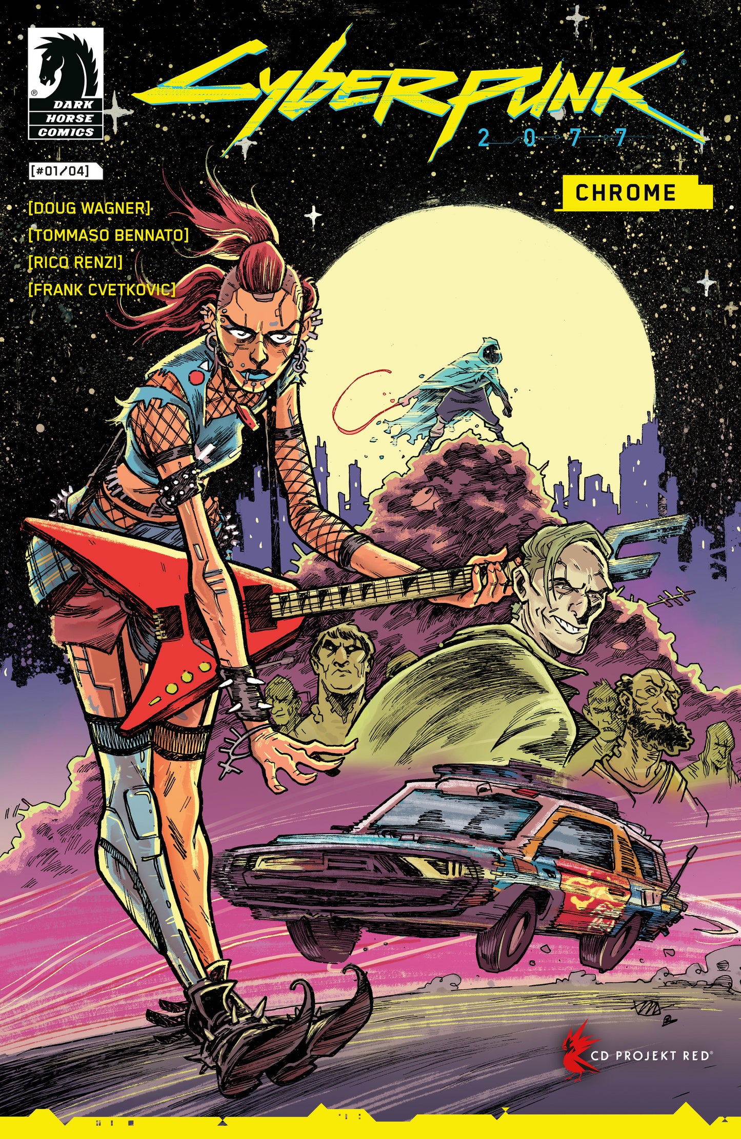 Cyberpunk 2077: Chrome #1 (Cover B) (Mark Laszlo) (NM)