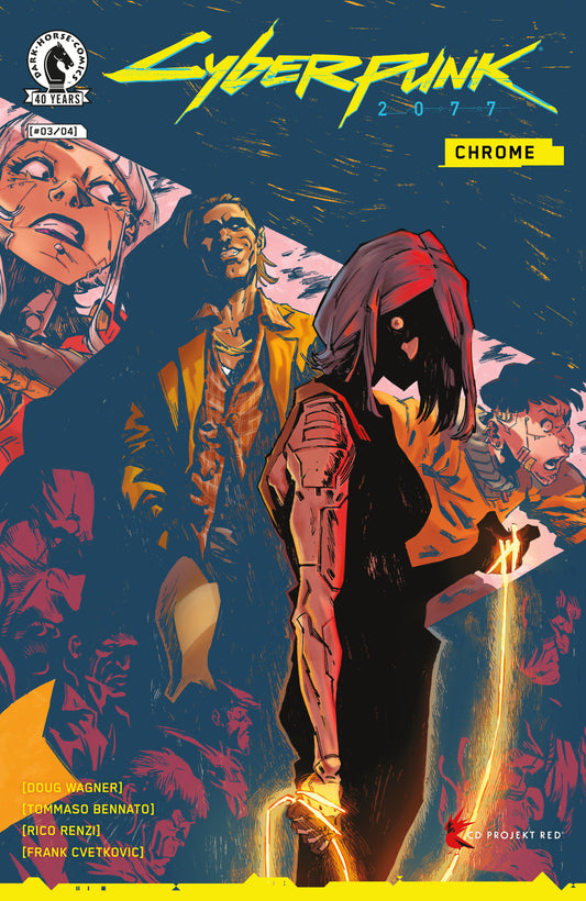 Cyberpunk 2077: Chrome #3 (Cover A) (Tommaso Bennato) (NM)