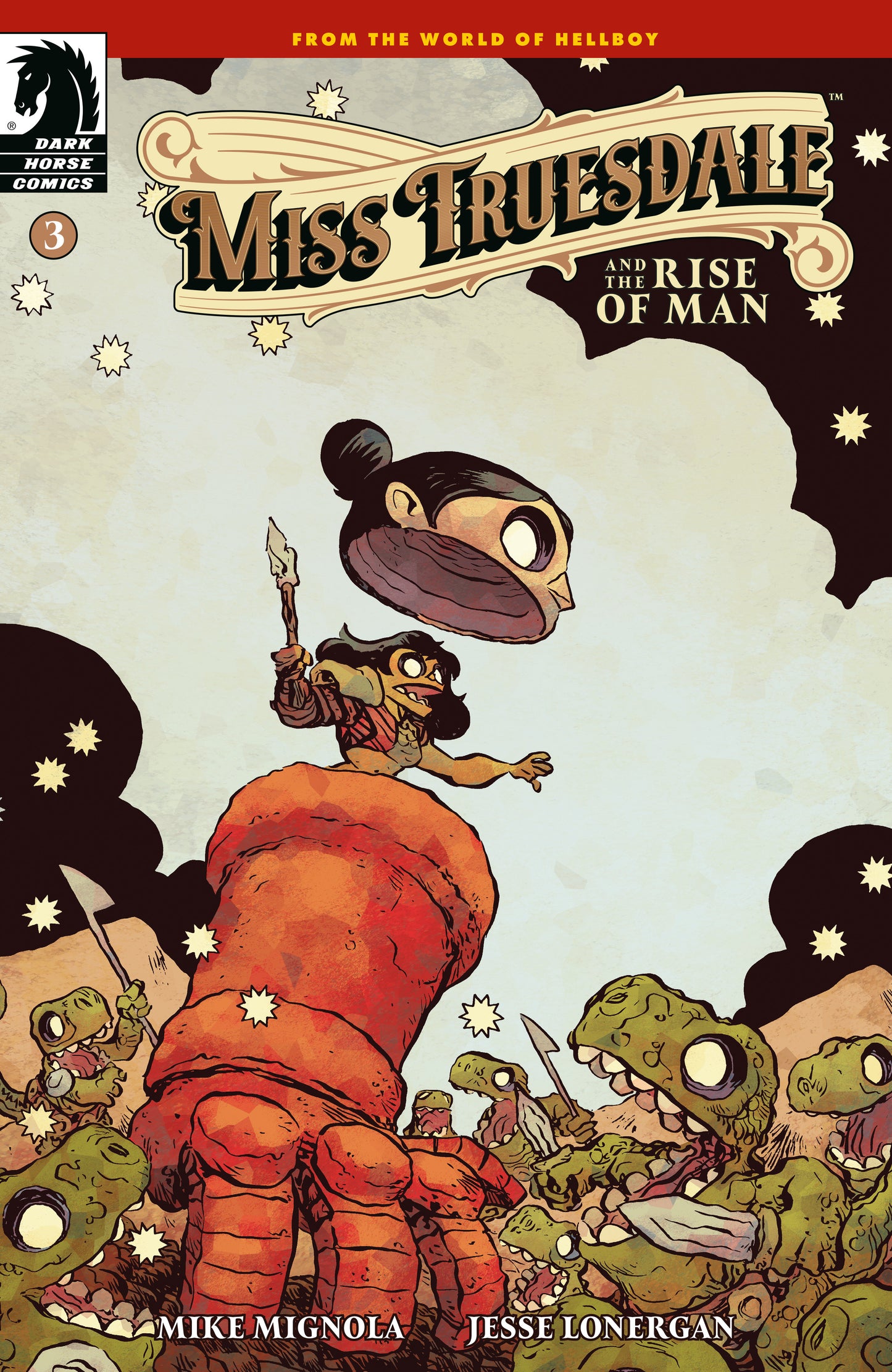 Miss Truesdale And The Rise Of Man #3 (Cover B) (Jesse Lonergan) (NM)