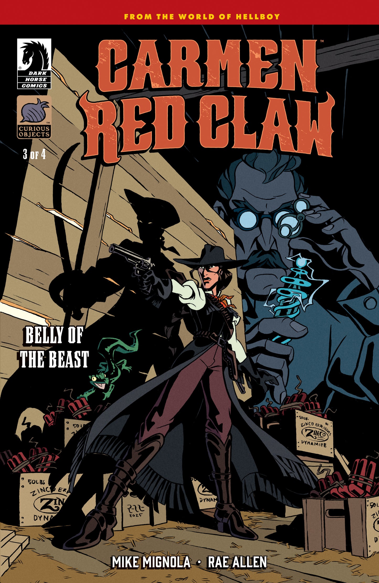 Carmen Red Claw: Belly Of The Beast #3 (Cover A) (Rae Allen) (NM)