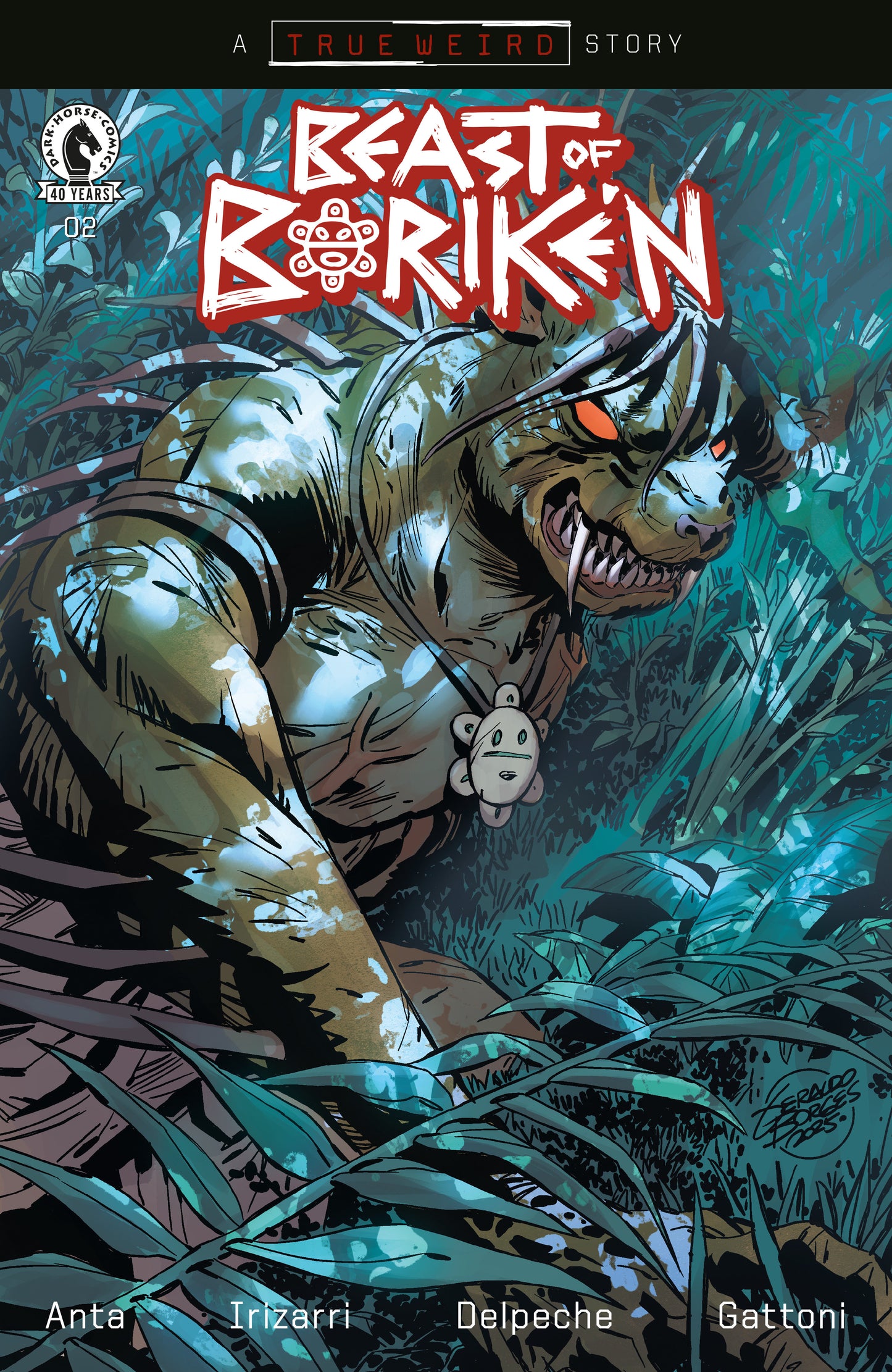 The Beast Of Boriken #2 (Cover B) (Geraldo Borges) (NM)