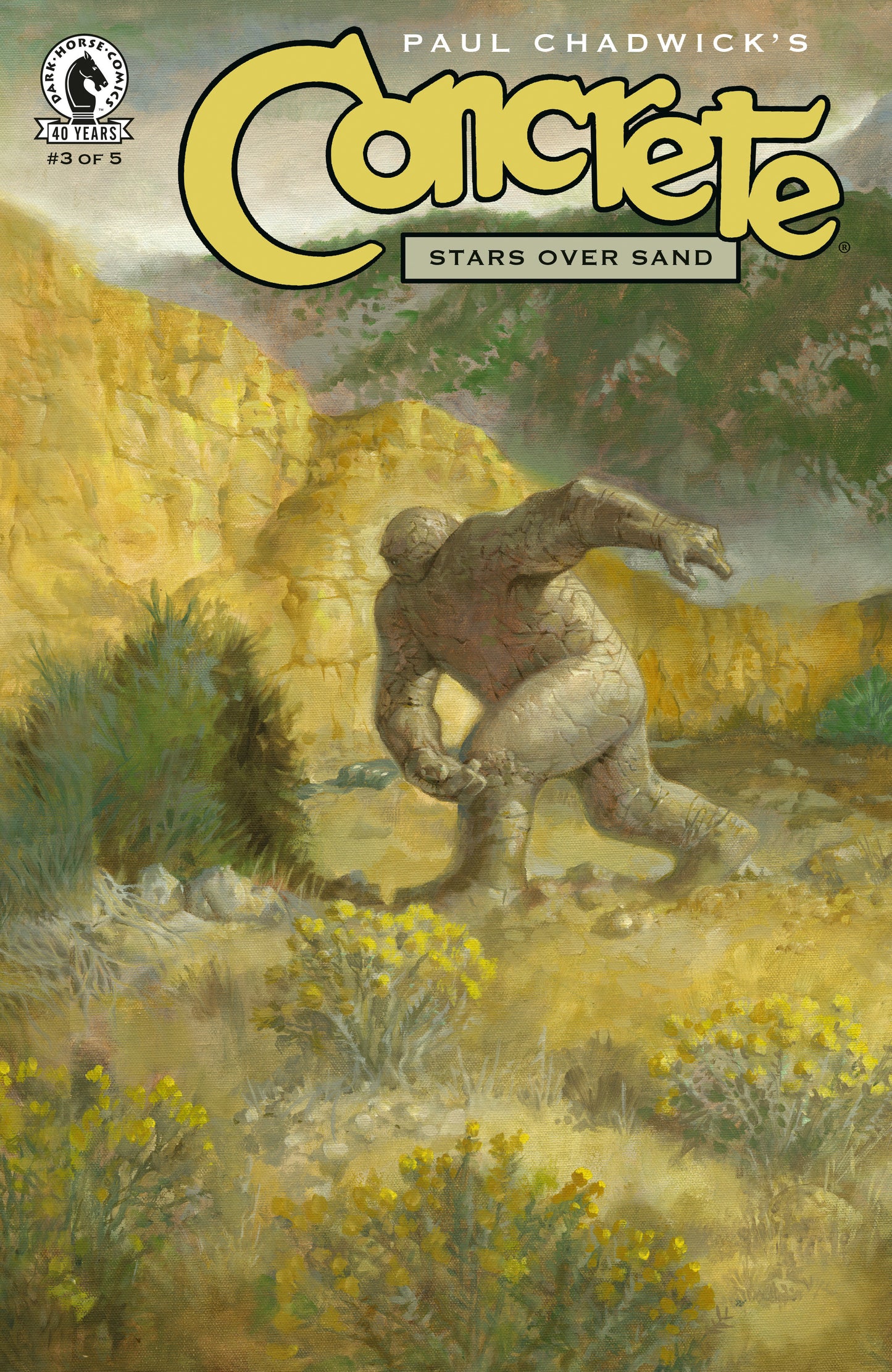 Concrete: Stars Over Sand #3 (Cover A) (Paul Chadwick) (NM)