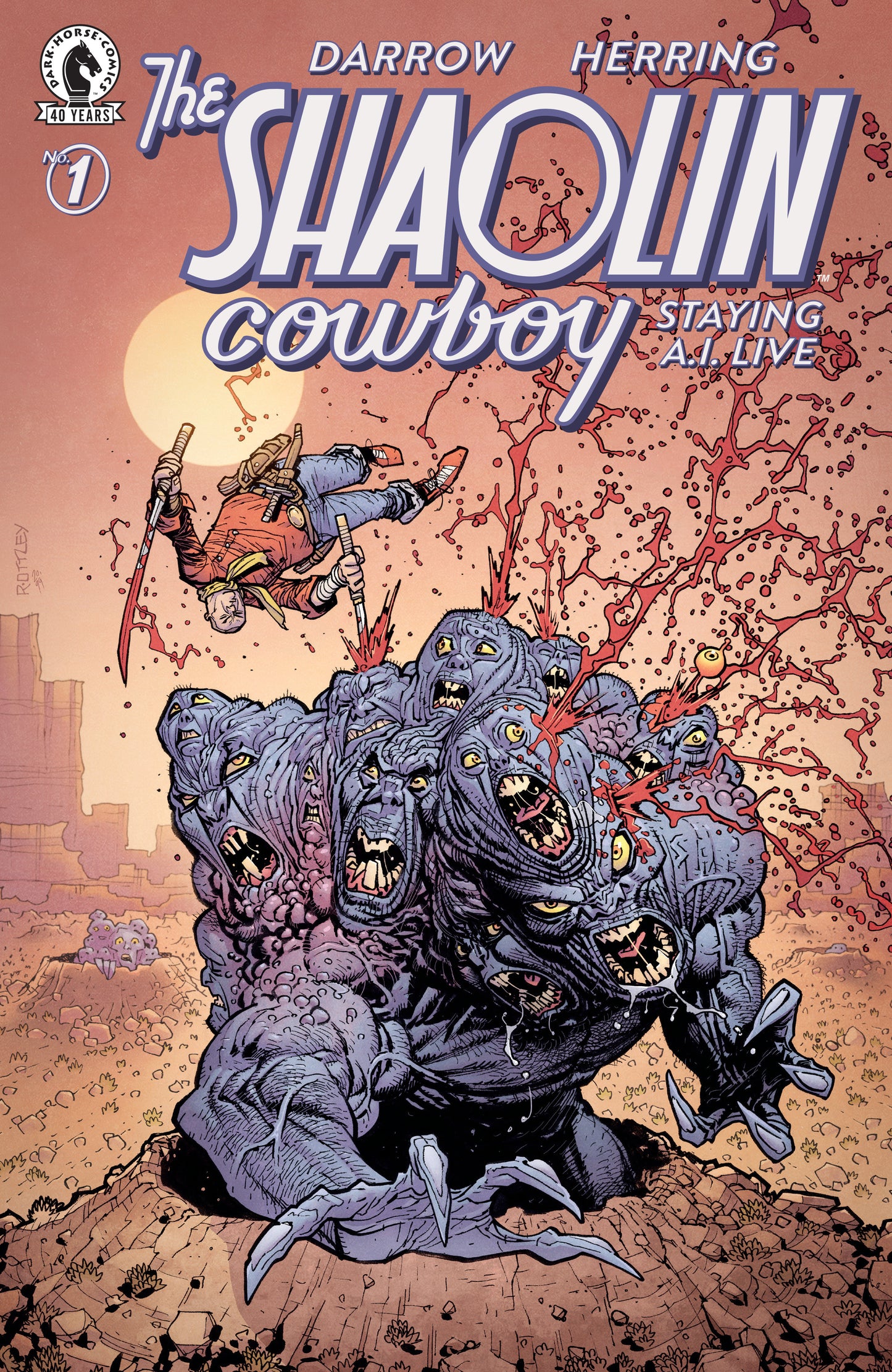 Shaolin Cowboy: Staying A.I.Live #1 (Cover B) (Ryan Ottley) (NM)