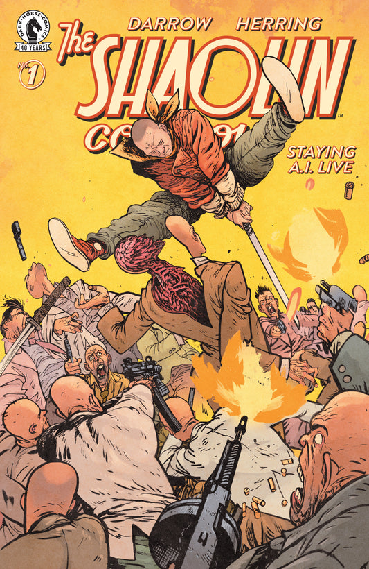 Shaolin Cowboy: Staying A.I.Live #1 1:15 (Cover D) (Daniel Warren Johnson) (NM)
