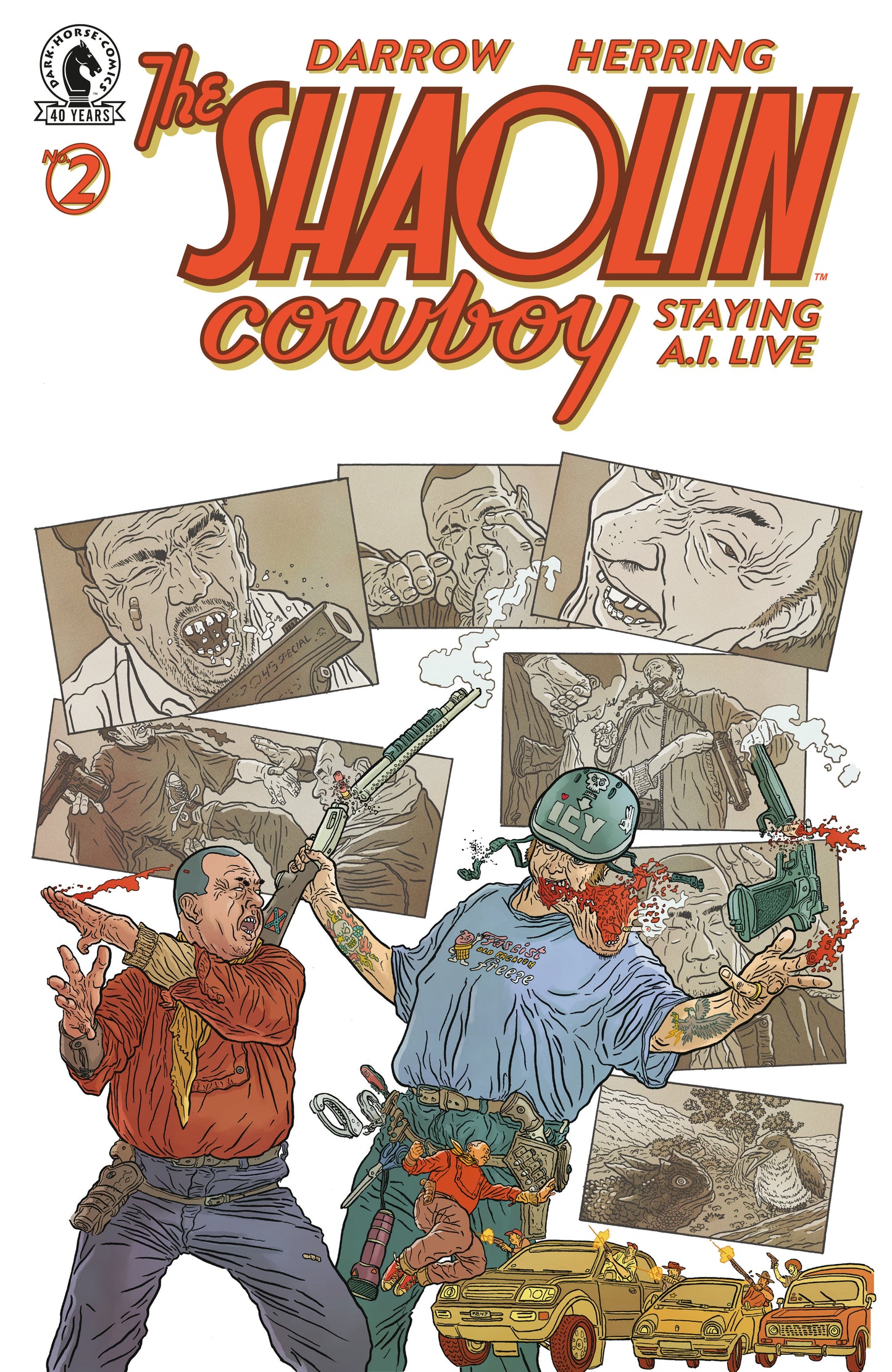 Shaolin Cowboy: Staying A.I.Live #2 (Cover A) (Geof Darrow) (NM)